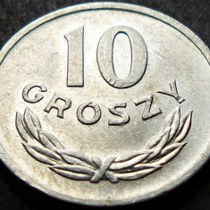 Moneda 10 GROSZY - POLONIA, anul 1968 * cod 1063