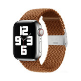 Cumpara ieftin Curea Apple Watch Braided Loop Coffe 41 40 38mm, RYB