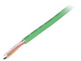 Cablu Cupru PVC Verde 2x2x0,8mm 250V