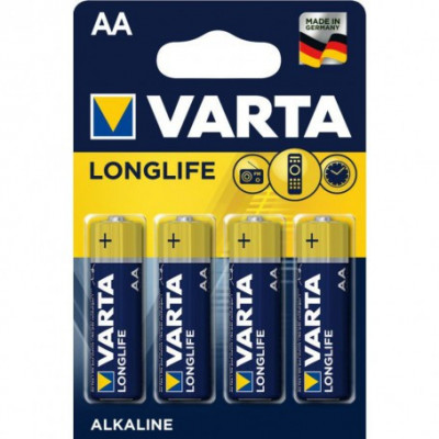 Varta Longlife Alkaline AA/LR6 1.5V foto