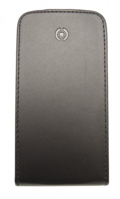 Husa flip Celly Face291 neagra pentru Nokia Lumia 620 foto