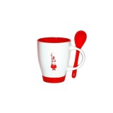 Cana Bialetti cu lingurita Rosu