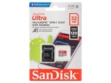 Card de Memorie microSDHC Android 32GB 120MB/s Class 10 UHS-I, Sandisk