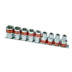 Trusa tubulare Torx 1/2&quot;, CR-V, 9 bucati Gadget, 330577
