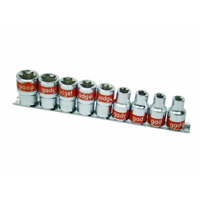 Trusa tubulare Torx 1/2&amp;quot;, CR-V, 9 bucati Gadget, 330577 foto