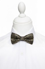 Papion barbati negru cu auriu Z002