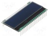 Display Visions Afișaj LCD Alfanumeric FSTN 16x2 Negativ 55x27,94mm