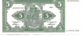 X. RARR : COPIE REPUBLICA CECENA ICHKERIA - 5 NAXAR 1995 - UNC / CEA DIN SCAN