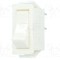 Intrerupator OFF-ON, 2 pozitii, SPST, BULGIN - C1500VQGWW