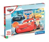 Puzzle Clementoni, Disney Cars Piston Cup, 104 piese