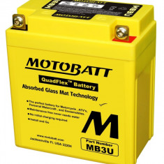 Baterie Moto Motobatt 3Ah 50A 12V MB3U