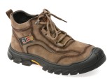 Ghete BITE THE BULLET kaki, 68011, din piele intoarsa