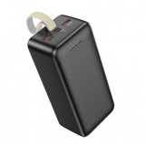 Baterie Externa 2x USB, Type-C, Micro-USB, PD30W, 40000mAh Hoco Smart (J111C) Negru