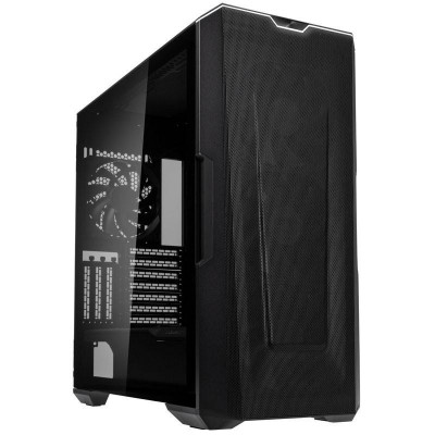 Carcasa phanteks eclipse g500a mid-tower tempered glass negru preinstalled fans 4x 140 mm foto