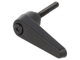 Maneta Franceza Neagra 32mm, Filet M10, L=45mm, Elesa+Ganter, Cheie Franceza Bicicleta