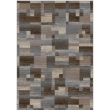 Covor Model Daffi 13133-190, Marime 50 x 80 cm, Maro, Inaltime Fir 6 mm, Antialergic, Polipropilena, Living, Dormitor, Sufragerie, Birou