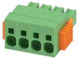 Regletă de conexiuni deconectabilă COMBICON L, 4 pini, 7,62 mm