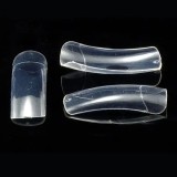Cumpara ieftin Tipsuri transparente Cosmo Square, cutie cu 50buc-Inginails - mărimea nr. 1