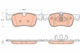 TRW GDB2062 set placute frana,frana disc