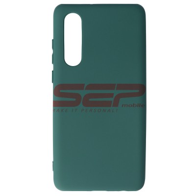 Toc silicon High Copy Huawei P30 Midnight Green foto