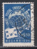 Mozambic 1949 - A 75-a aniversare a U.P.U., Cota 8 EURO, Stampilat