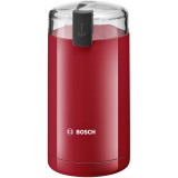 Rasnita de cafea Bosch TSM6A014R, 180 W, 75 g, cutit otel inoxidabil, Rosu