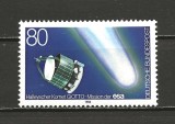 GERMANIA 1986 ASTRONOMIE , COMETA HALEY , MISIUNEA GIOTTO ,TIMBRU NESTAMPILAT