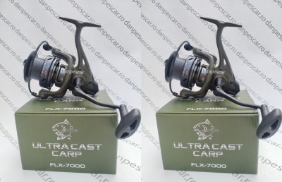 SET 2 Mulinete Feeder si crap Fl Flx 7000 Ultra Cast Carp Long Cast foto