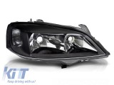 Far drept reflector potrivit pentru Opel Astra G 1997-2004 cu baza neagra Performance AutoTuning