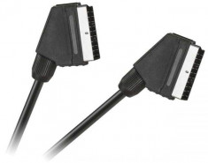 Cablu Generic Scart - Scart 1.2m Black foto