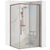 Cabina de dus SOLAR Copper Brush 90x90 cm