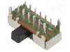 Intrerupator glisant, 2 pozitii, 4PDT, ON-ON, E-SWITCH - EG4208