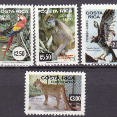 Costa Rica 1980 fauna MI 1099-1102 MNH ww81