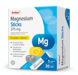 Dr. Max Magnesium Sticks 375mg, 30 plicuri orodispersabile, Dr.Max