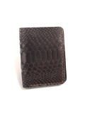 Cumpara ieftin Portofel barbati vertical din piele naturala, lucrat si cusut manual, Atlas, Handmade, Maro, produs in Romania, Elyk Creation