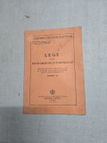 Legea asupra &icirc;nvățăm&acirc;ntului particular din 22.12.1925 - Ministerul Educației Naționale
