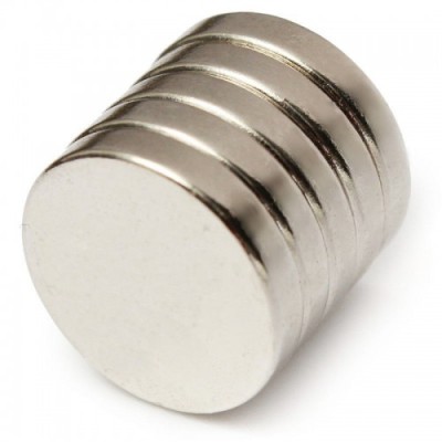 Magnet neodim disc 15mm x 2mm foto