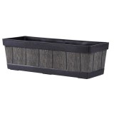 Jardiniera Woodeff, PP natural 46x14x17 cm, Strend Pro