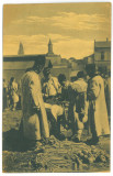 3356 - MARKET, Olteni vanzatori de PRAZ - old postcard, CENSOR - used - 1918