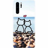 Husa silicon pentru Huawei P30 Pro, In Love Cats