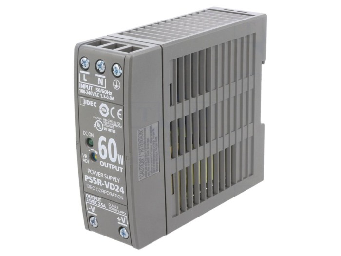 Alimentator șină DIN 24V 2.5A