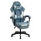 Scaun gaming OFF 295, spatar reglabil, suport picioare, stofa, robust, cadru polipropilena, rabatabil, 100 kg