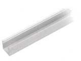 Profil aluminiu pentru module LED 1m alb SMART10 de suprafață