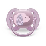 Philips Avent Ultrasoft SCF092/05 6-18 m suzetă Purple 1 buc
