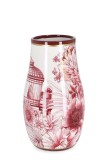 Vaza flori portelan multicolor Liang 15x26 cm