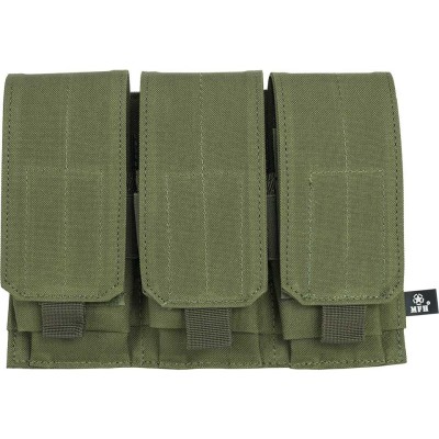 Buzunar Incarcatoare M4POUCH Triplu Molle Olive Drab MFH foto
