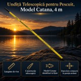 Undiță Telescopică pentru Pescuit, Model Catana, 4 m