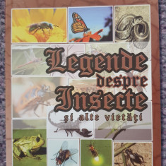 Legende despre insecte si alte vietati, Olimpia Sava, vol III, 2016. 96 pag