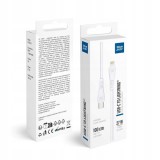 Cable USB C to Lightning, Blue Star, pentru Apple Iphone 11/12/13/14, 3A, 27W, 1m, PJ-DQ2-C, white