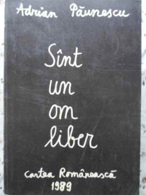 SINT UN OM LIBER-ADRIAN PAUNESCU-209762 foto